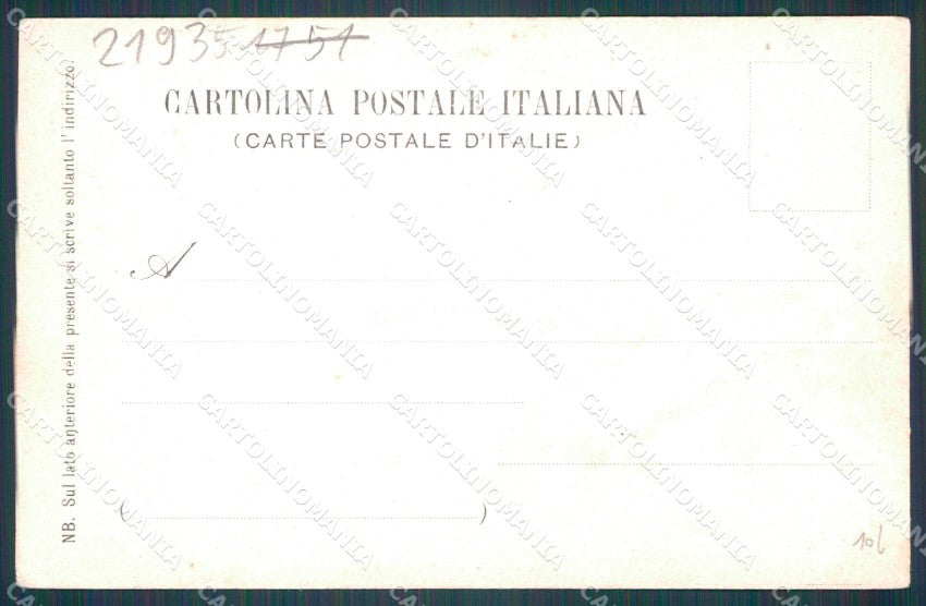 Firenze Città Ponte alle Grazie Carrozze cartolina WX0234 – retro