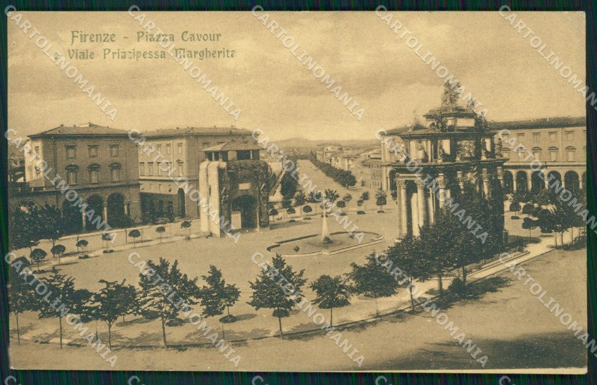 Firenze Città Piazza Cavour cartolina WX0254 – fronte