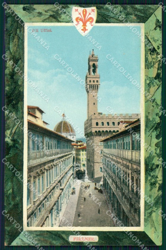 Firenze Città Uffizi cartolina WX0258 – fronte