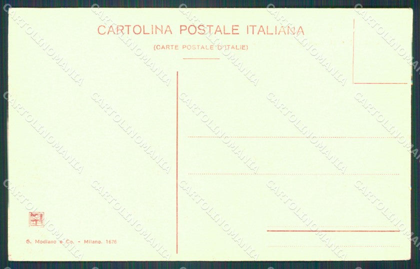 Firenze Città Cascine Viale della Regina Carrozze cartolina WX0267 – retro
