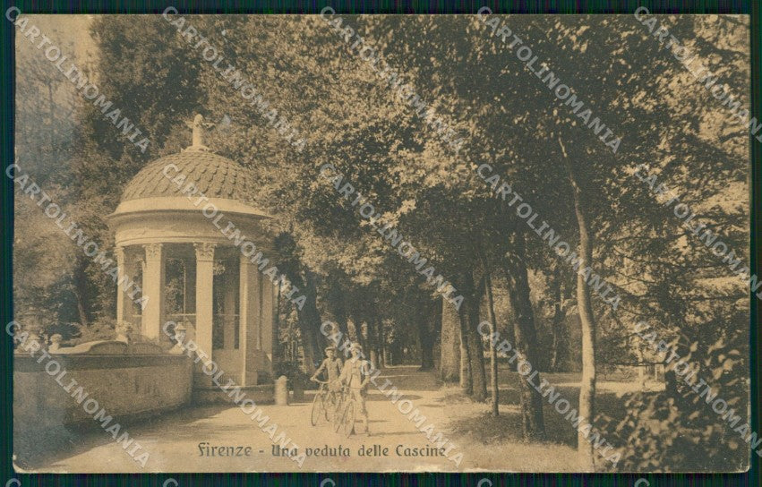 Firenze Città Cascine PIEGHINE MACCHIA cartolina WX0288 – fronte