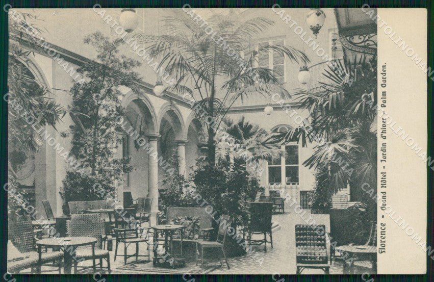 Firenze Città Grand Hotel cartolina WX0293 – fronte