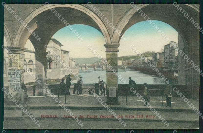 Firenze Città Ponte Vecchio cartolina WX0295 – fronte
