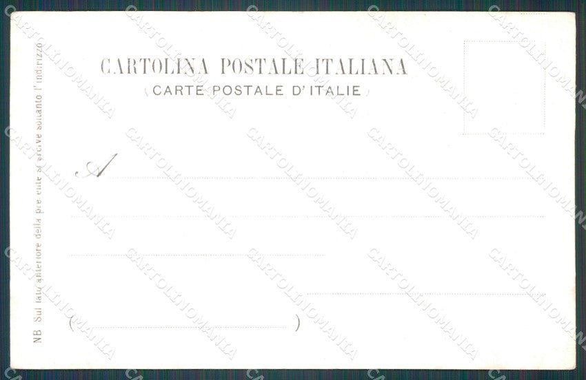 Firenze Città Cascine Piazzale del Re Carrozze cartolina WX0299 – retro