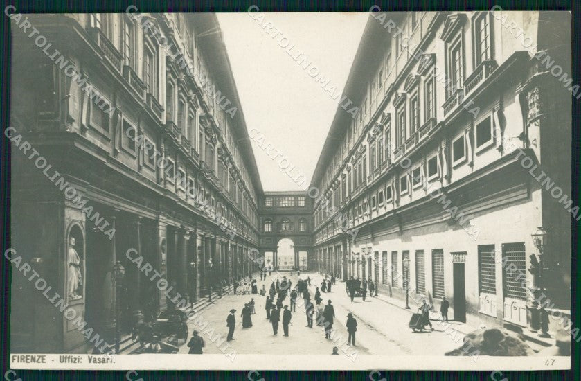Firenze Città Uffizi Foto cartolina WX0306 – fronte