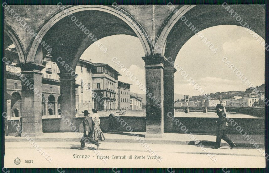 Firenze Città Ponte Vecchio cartolina WX0323 – fronte