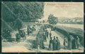 Firenze Città Cascine Viale della Regina Carrozze PIEGHE cartolina WX0326 – fronte