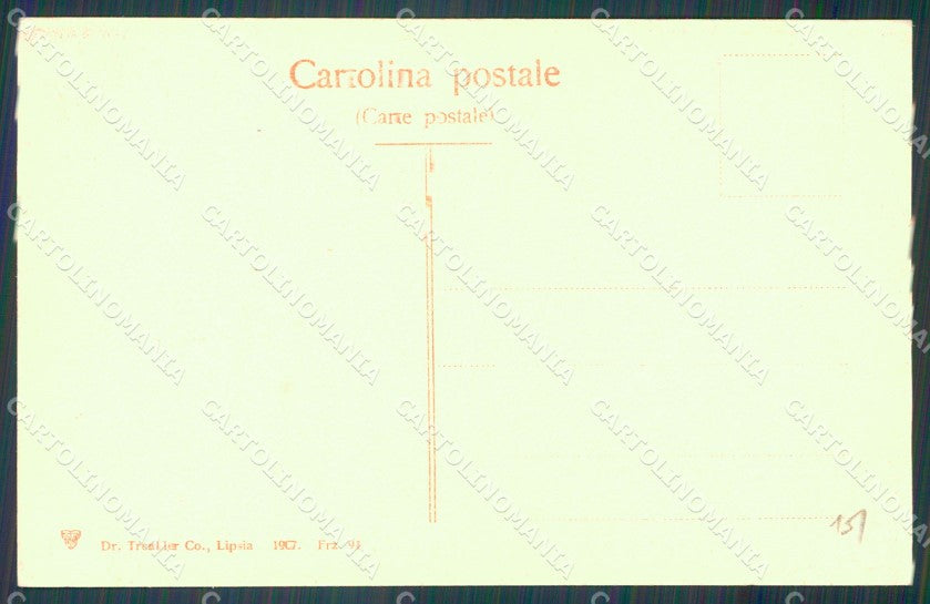 Firenze Città Via Strozzi Carrozza cartolina WX0343 – retro