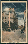Firenze Città Piazza Santa Trinità Chiaro di Luna cartolina WX0385 – fronte