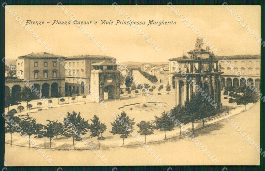 Firenze Città Piazza Cavour cartolina WX0399 – fronte