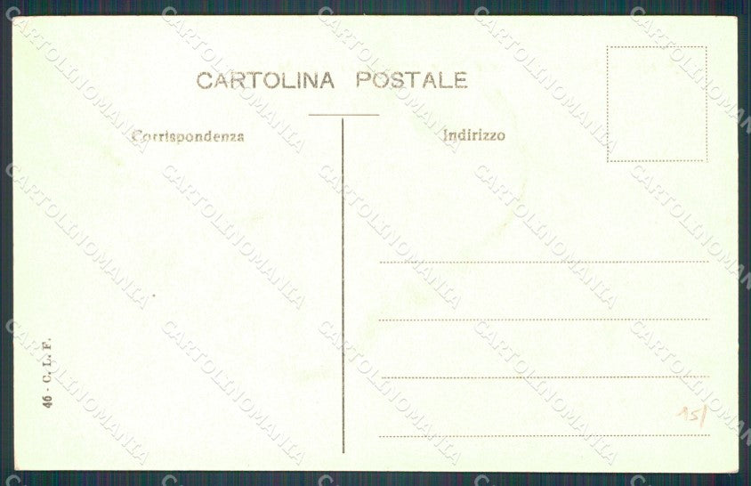 Firenze Città Piazza Cavour cartolina WX0399 – retro