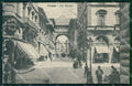 Firenze Città Via Strozzi PIEGHE cartolina WX0400 – fronte