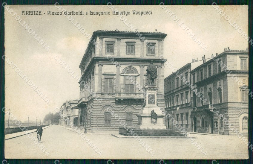 Firenze Città Garibaldi PIEGHINE cartolina WX0402 – fronte