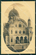 Firenze Città Tempio Israelitico Synagogue cartolina WX0412 – fronte