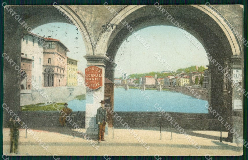 Firenze Città Ponte Vecchio cartolina WX0415 – fronte