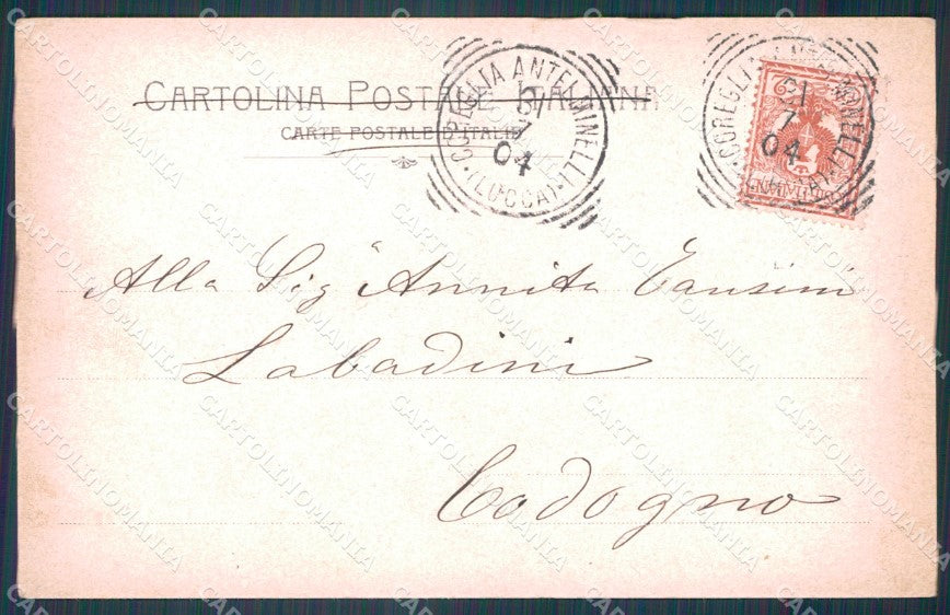 Firenze Città Giardino Boboli cartolina WX0423 – retro