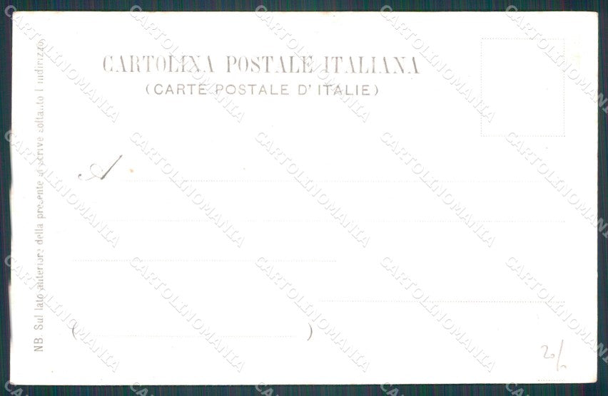 Firenze Città Via Dé Cerretani Carrozze cartolina WX0449 – retro
