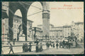 Firenze Città Piazza Signoria Carrozza cartolina WX0452 – fronte