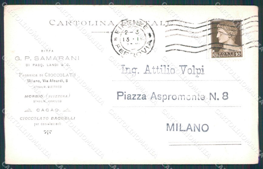 Firenze Città Lungarno Nuovo cartolina WX0461 – retro