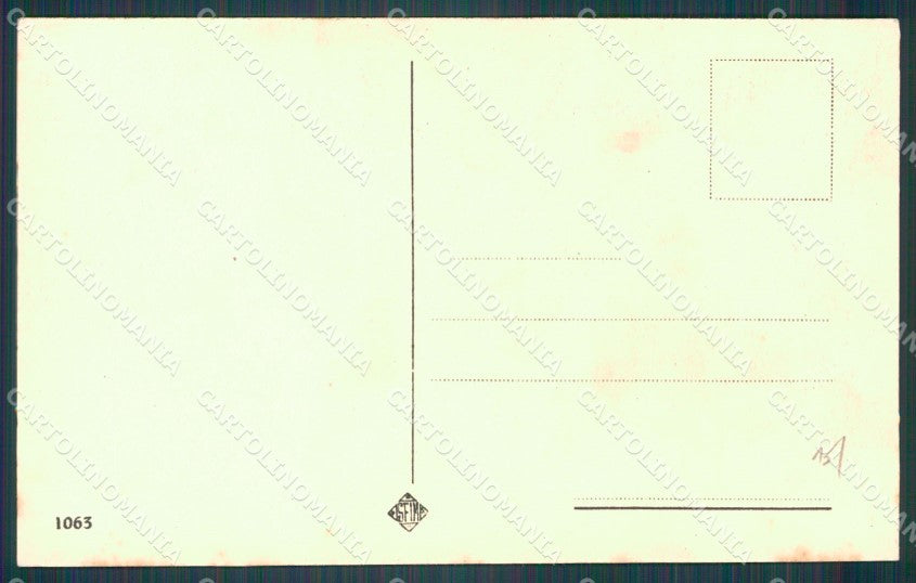 Firenze Città Cascine Viale della Regina Carrozze cartolina WX0477 – retro