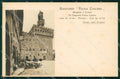 Firenze Città Piazza Signoria Ristorante Nuova Toscana MACCHIE cartolina WX0478 – fronte