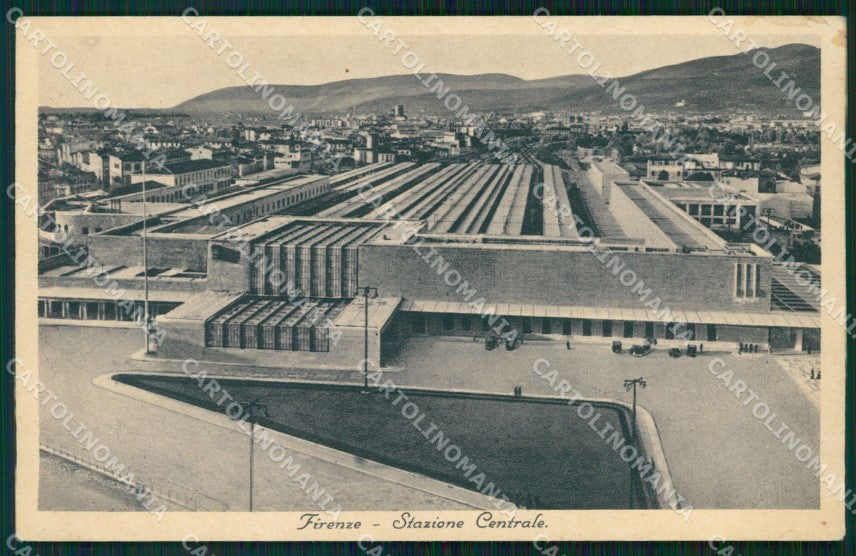 Firenze Città Stazione cartolina WX0479 – fronte