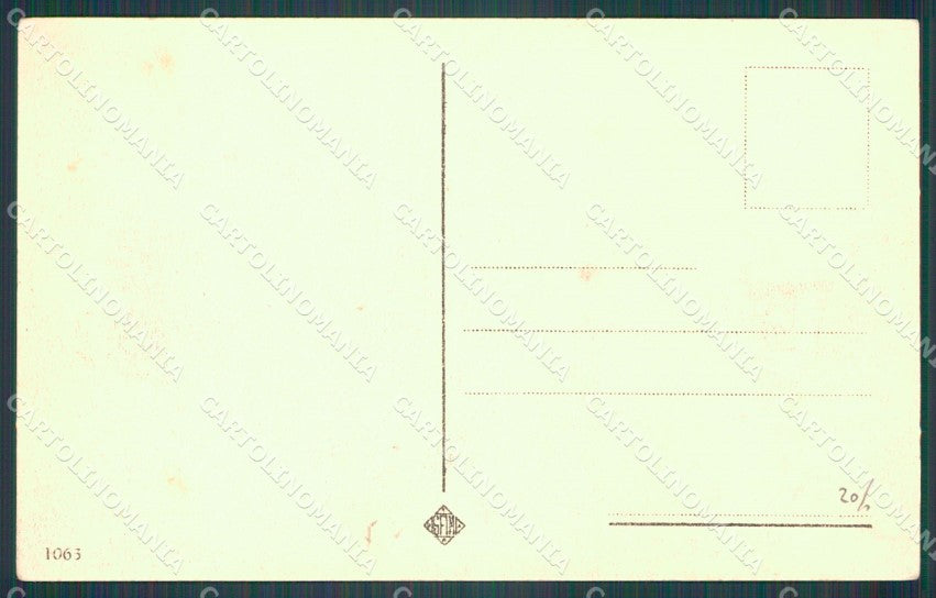 Firenze Città Cascine Viale della Regina Carrozze cartolina WX0506 – retro