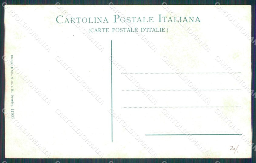 Firenze Città Cascine Piazzale del Re Militari cartolina WX0512 – retro