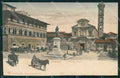 Firenze Città Piazza Manin Carrozze cartolina WX0522 – fronte