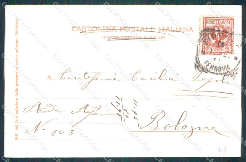 Firenze Città Ponte Santa Trinità cartolina WX0529 – retro