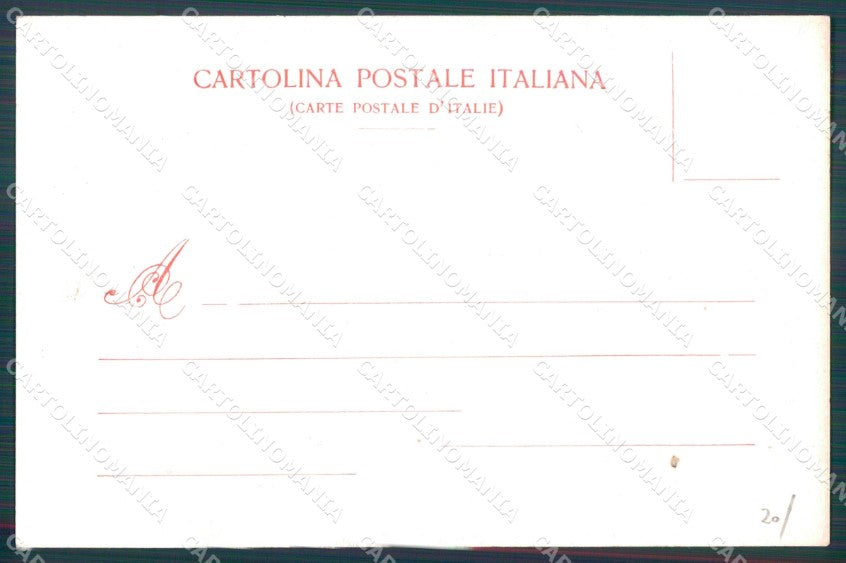Firenze Città Torre San Miniato ABRASA cartolina WX0537 – retro