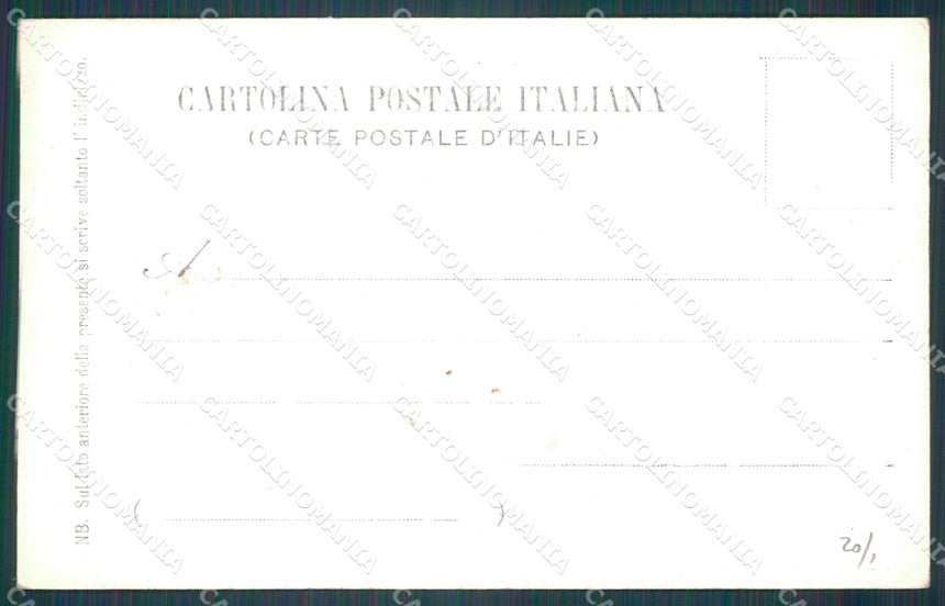 Firenze Città Cascine Piazza del Re Carrozze cartolina WX0546 – retro