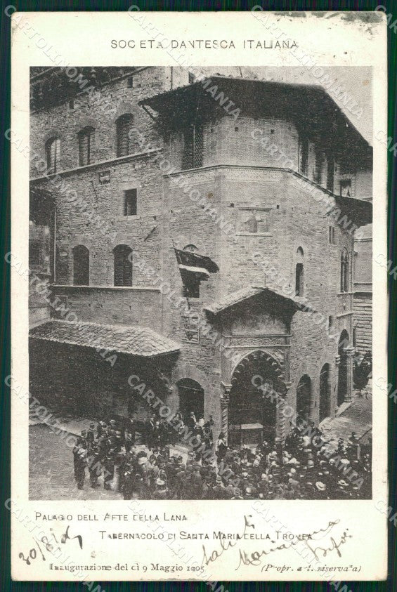 Firenze Città Palazzo dell'Arte della Lana cartolina WX0556 – fronte