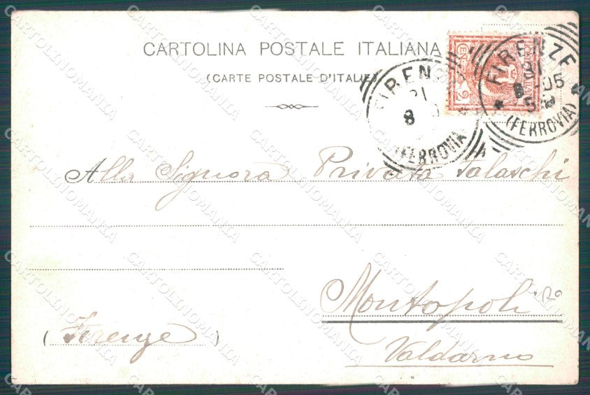 Firenze Città Palazzo dell'Arte della Lana cartolina WX0556 – retro