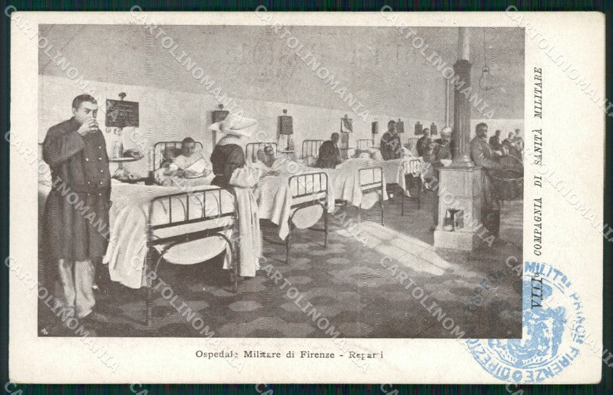 Firenze Città Ospedale Militari cartolina WX0558 – fronte