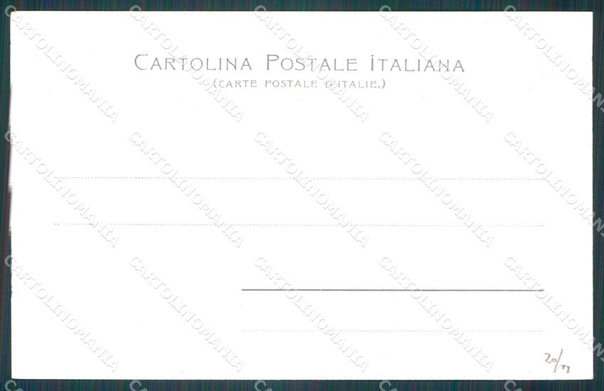 Firenze Città Cascine Piazzale del Re Militari cartolina WX0565 – retro