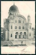 Firenze Città Tempio Israelitico ABRASA cartolina WX0580 – fronte
