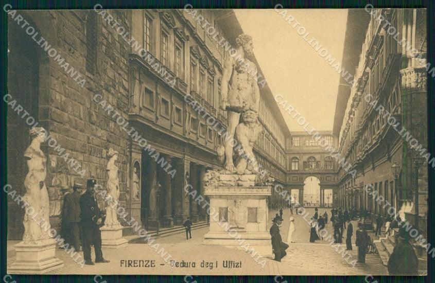 Firenze Città Uffizi cartolina WX0585 – fronte