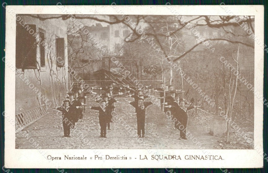 Firenze Città Opera Nazinale Pro Derelictis cartolina WX0595 – fronte