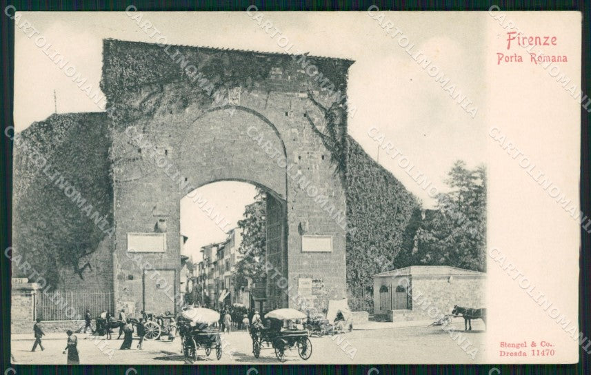 Firenze Città Porta Romana cartolina WX0600 – fronte
