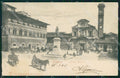 Firenze Città Piazza Manin Carrozze cartolina WX0607 – fronte