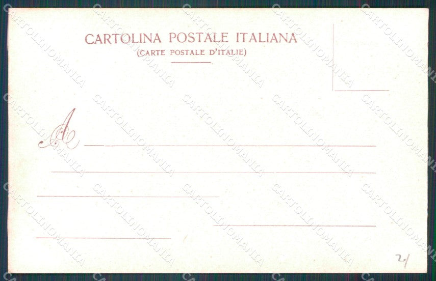 Firenze Città Piazza Sant'Andrea Scomparsa cartolina WX0613 – retro