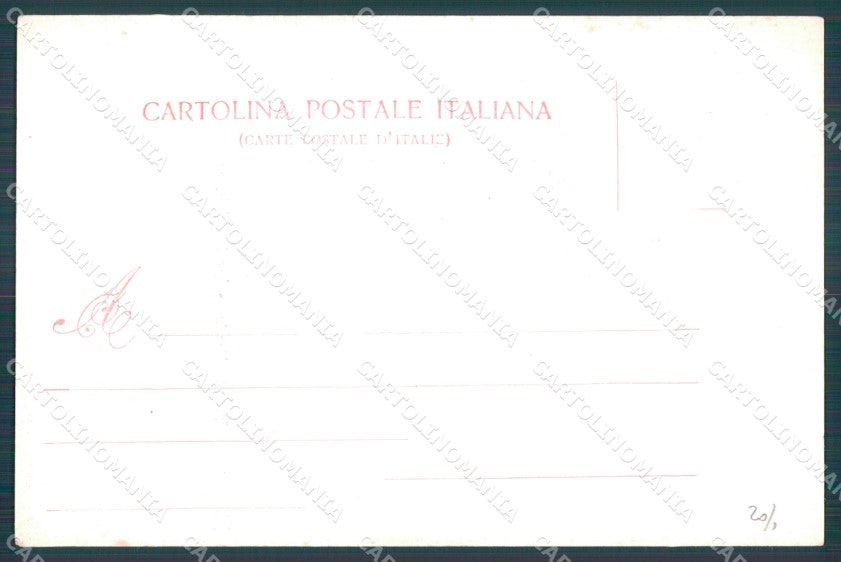 Firenze Città Loggia del Pesce Mercato Vecchio cartolina WX0614 – retro