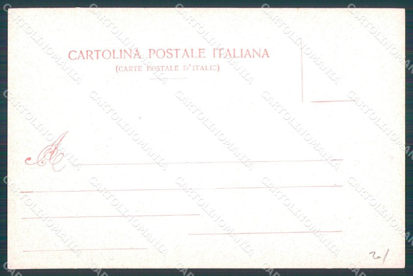 Firenze Città Loggia del Pesce Mercato Vecchio cartolina WX0616 – retro