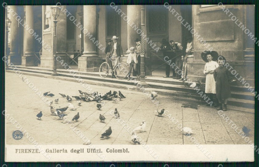 Firenze Città Uffizi Colombi NPG Foto cartolina WX0618 – fronte