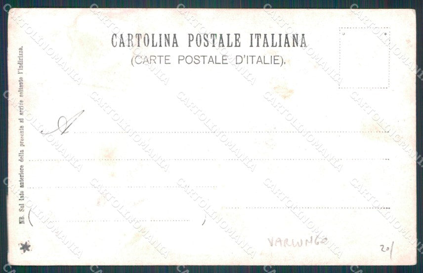 Firenze Città Varlungo Villa Bertelli Ritratto Foto cartolina WX0622 – retro
