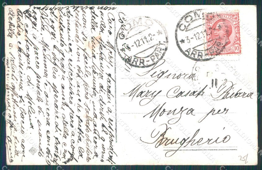 Firenze Città Cascine Viale della Regina cartolina WX0633 – retro