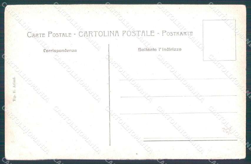 Firenze Città Grand Hotel Cavour Pappagalli Pubblicitaria PIEGA cartolina WX0642 – retro