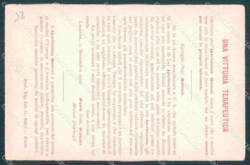 Firenze Città Lungarno Amerigo Vespucci cartolina WX0644 – retro