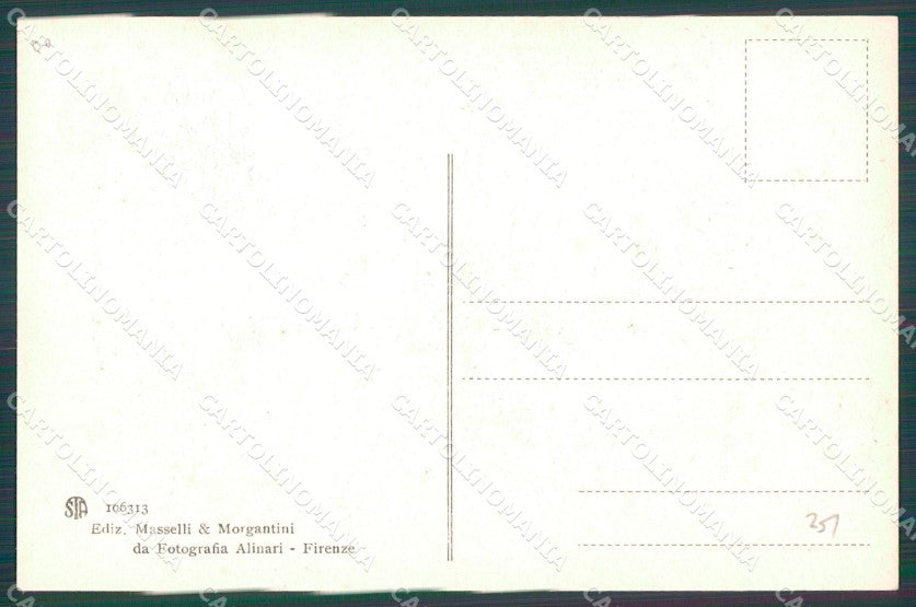 Firenze Città Via Strozzi Mercato Vecchio cartolina WX0647 – retro